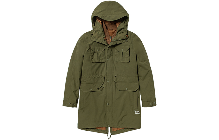 TNF Green Outdoor 3-in-1 Waterproof Breathable Jacket NF0A5B1A-7D6