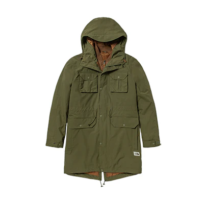 TNF Green Outdoor 3-in-1 Waterproof Breathable Jacket NF0A5B1A-7D6