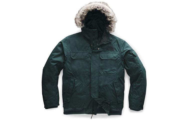 TNF Green Outdoor Casual Hooded Jacket NF0A33RGD7V