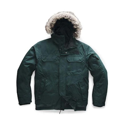 TNF Green Outdoor Casual Hooded Jacket NF0A33RGD7V