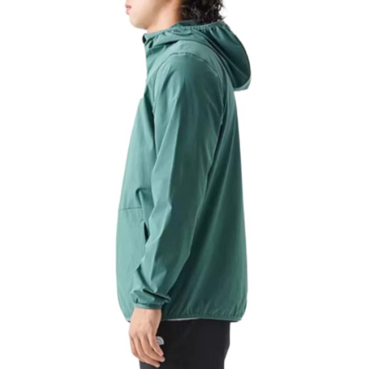TNF Green Outdoor Hooded Zip-Up Jacket NF0A7WCY-I0F 圖 6