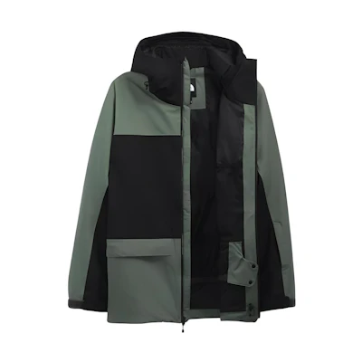 TNF Green Outdoor Hooded Zip Jacket NF0A4QWX