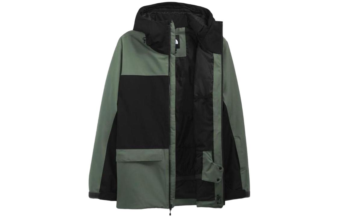 TNF Green Outdoor Hooded Zip Jacket NF0A4QWX 圖 2