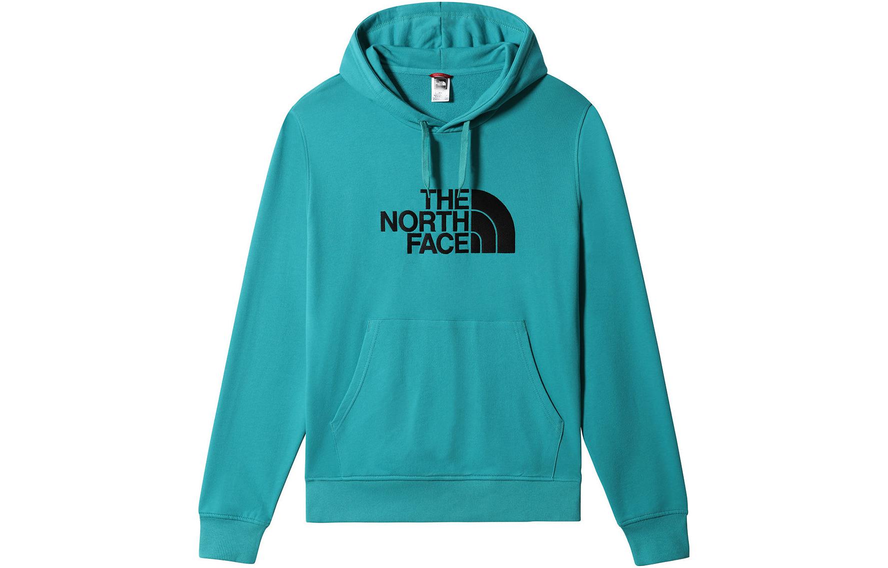TNF Green Printed Logo Casual Long-Sleeve Sweatshirt NF0A0TEZ-510
