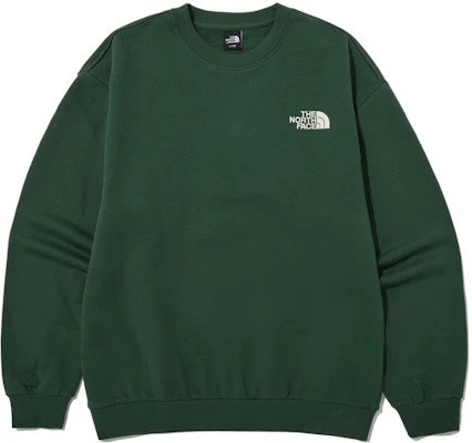 The North Face 綠色徽標印花圓領套頭衫 NM5MN90E Order The North Face 綠色徽標印花圓領套頭衫 NM5MN90E
