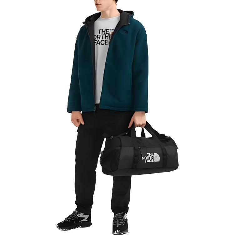 TNF Green Reversible Hoodie Jacket with Logo Embroidery NF0A7QT7-EK2 圖 5