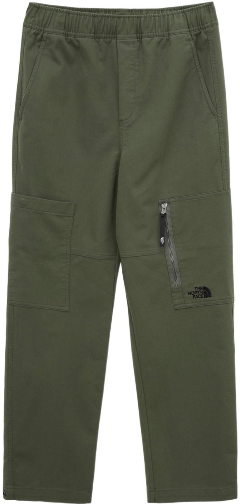the-north-face-green-solid-logo-pocket-straight-leg-casual-pants-np-6-nm-52-k