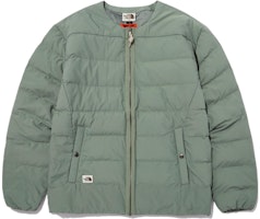 The North Face Green Solid Logo Print Zip-Up Jacket NJ3NN56L The North Face Green Solid Logo Print Zip-Up Jacket NJ3NN56L