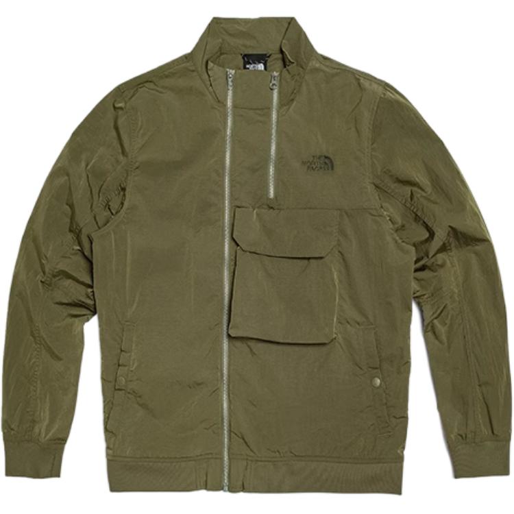 TNF Green Water-Repellent Breathable Jacket NF0A5AW4-7D6