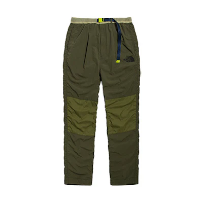 TNF Green Water-Resistant Knit Joggers Retro Outdoor Style NF0A5AW2-21L