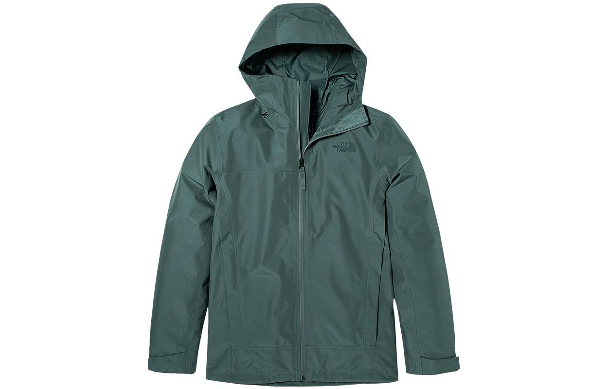 TNF Green Waterproof Breathable Hard Shell Jacket NF0A5JVW-HBS