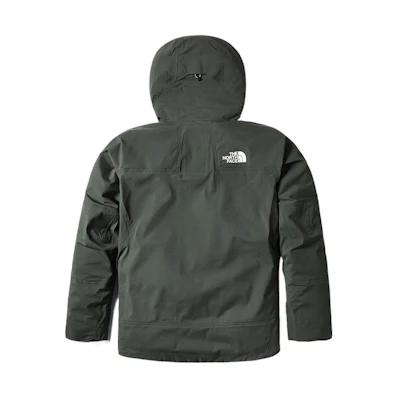 TNF Green Waterproof Breathable Hooded Outdoor Jacket NF0A35QC-79L