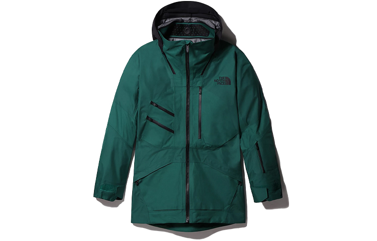 TNF Green Waterproof Breathable Hooded Outdoor Jacket NF0A4QXP-S9W