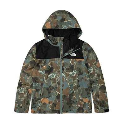 TNF Green Waterproof Breathable Outdoor Hiking Jacket NF0A7WCU-OTC