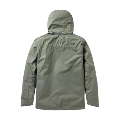 TNF Green Waterproof Hooded Jacket NF0A3SPI-21L