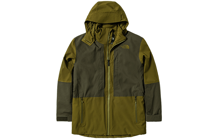 TNF Green Waterproof Insulated Outdoor Jacket NF0A4QXK-5YM