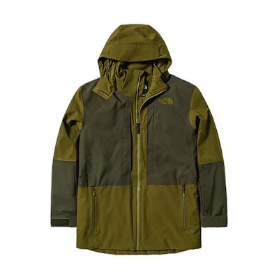 TNF Green Waterproof Insulated Outdoor Jacket NF0A4QXK-5YM