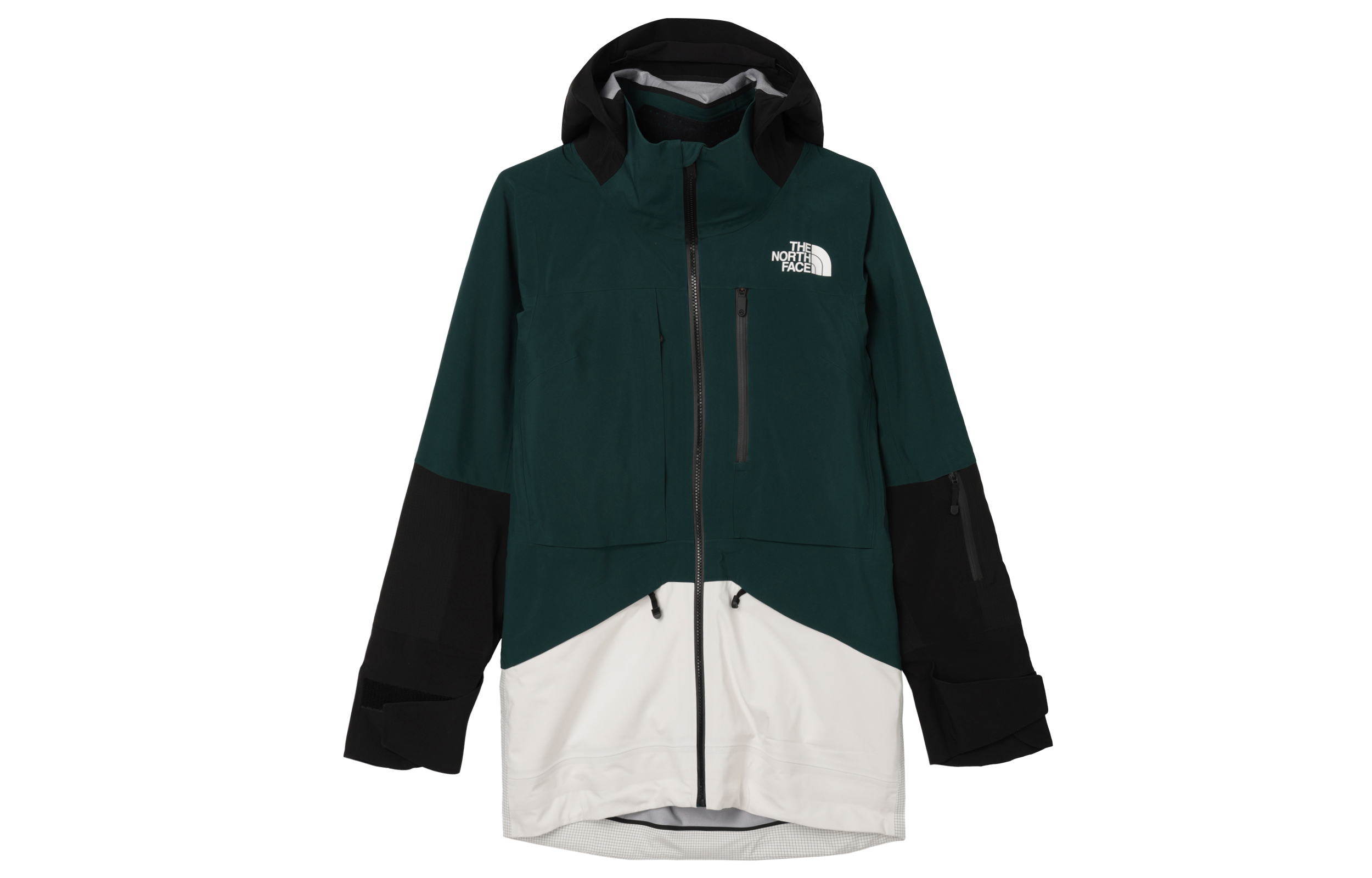 TNF Green Waterproof Ski Jacket With Multiple Pockets NF0A82U3-82B