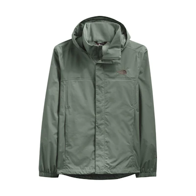 TNF Green Waterproof Softshell Hoodie Jacket with Logo NF0A2VD5-NYC