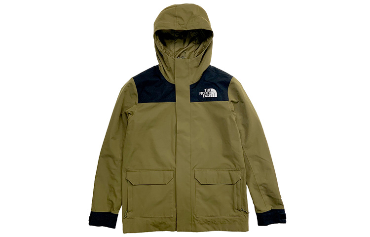 The North Face Green Waterproof Windproof Hooded Outdoor Jacket NF0A4U8P-37U