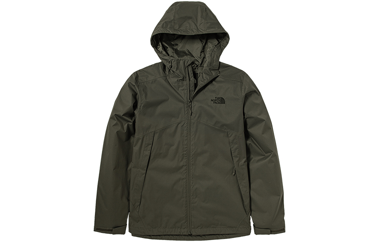 TNF Green Waterproof Windproof Outdoor Sports Jacket NF0A4U7Z-21L