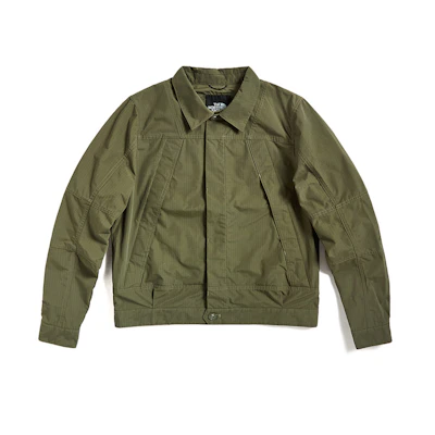TNF Green Windproof Casual Loose-Fit Jacket NF0A49CH-7D6