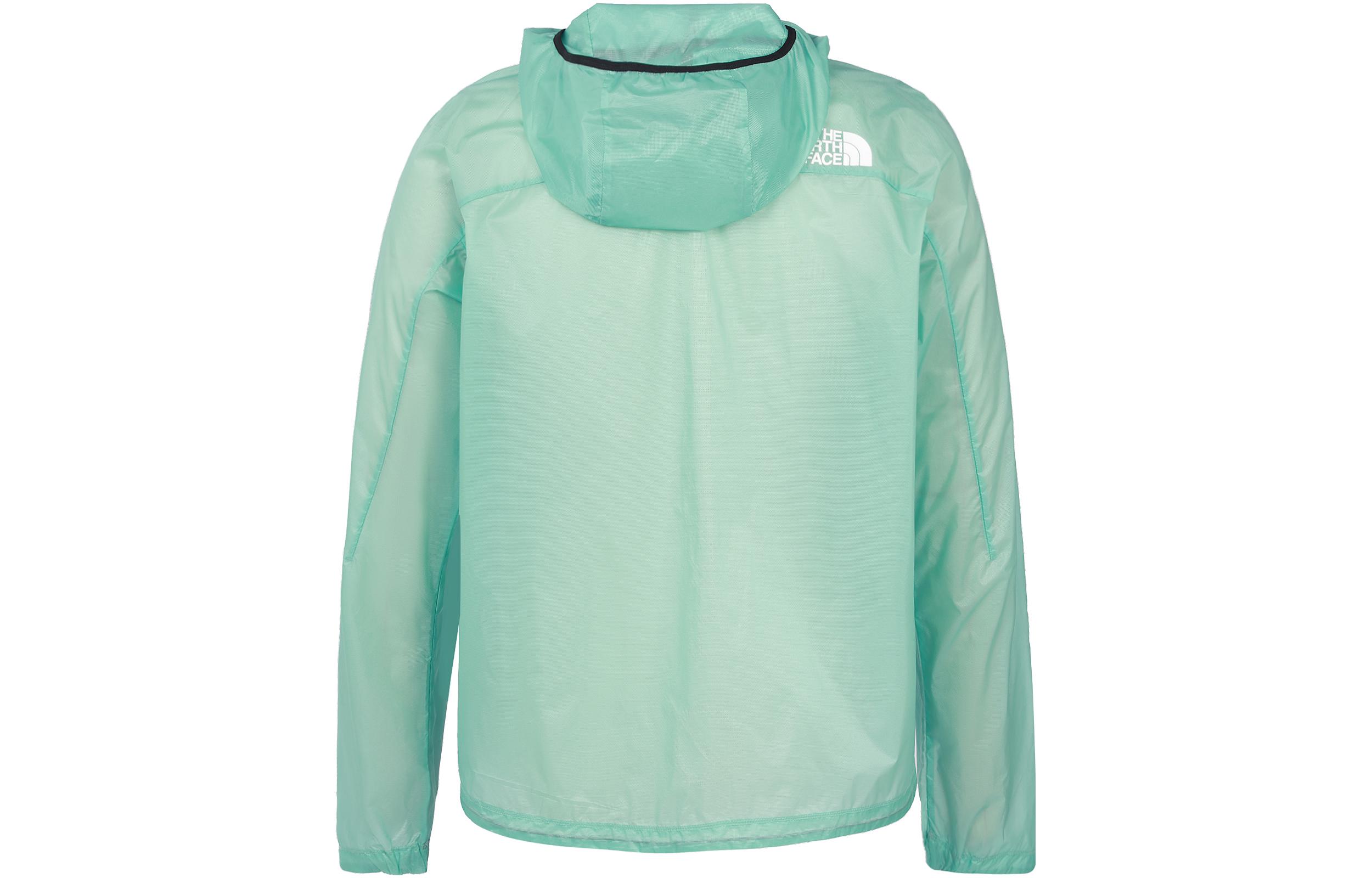 TNF Green Windproof Water-Resistant Packable Hooded Jacket NF0A5J7C-6R7 圖 3