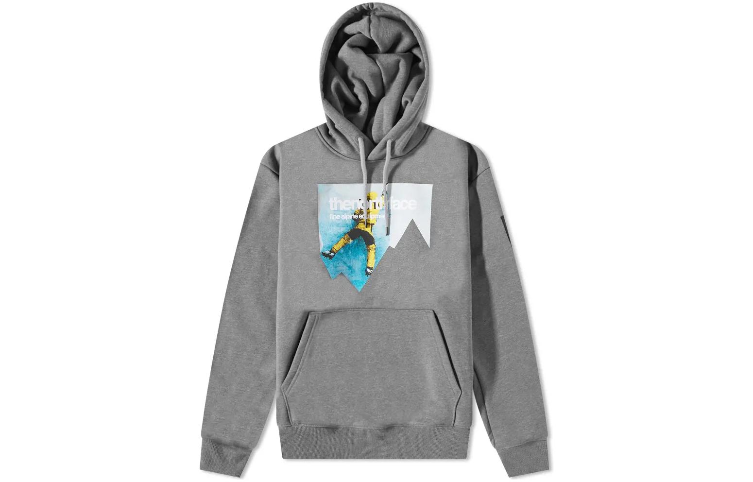 Order The North Face 灰色字母印花圓領衛衣 NF0A5J4Q-DYY