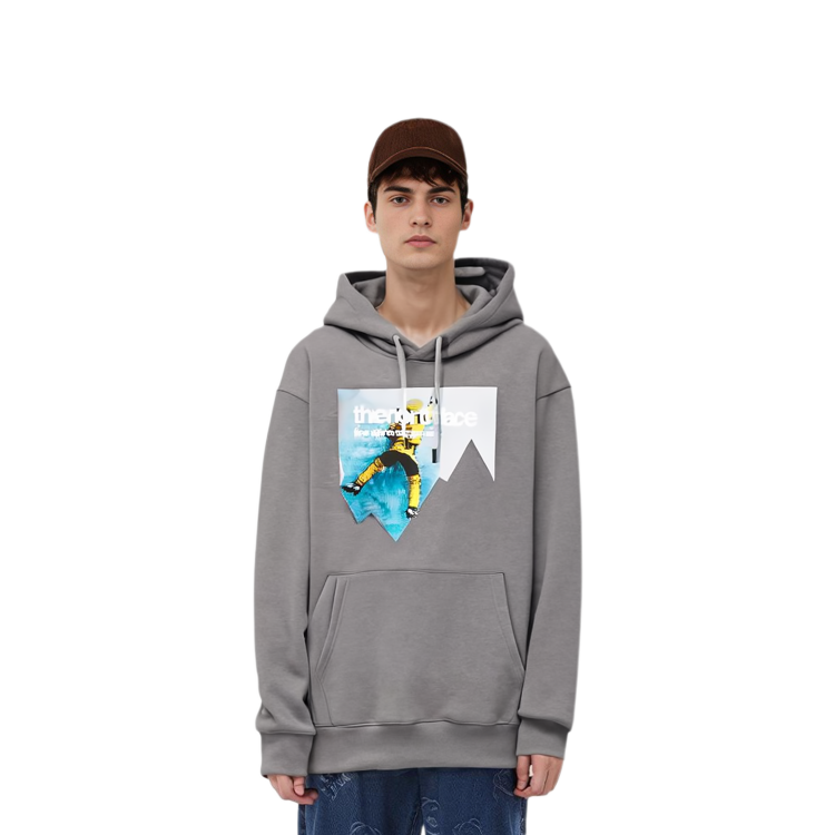 Details for The North Face 灰色字母印花圓領衛衣 NF0A5J4Q-DYY