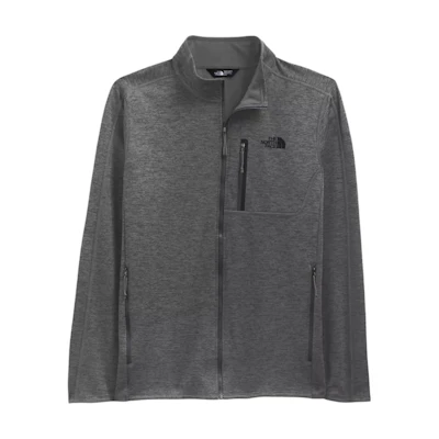 TNF Grey Half-Zip Pullover with Logo Print NF0A3SO6-DYY
