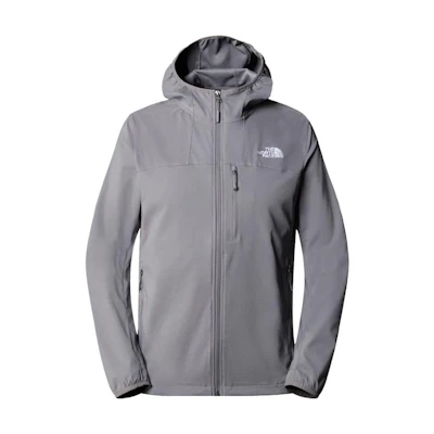TNF Grey Logo Hoodie Full-Zip Jacket NF0A2XLB-0UZ