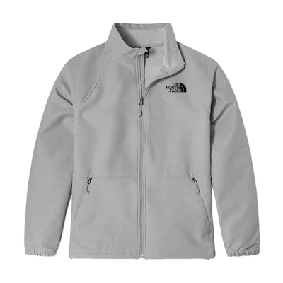 TNF Grey Logo Outdoor Windproof Softshell Jacket for Men NF0A7WAK-A91