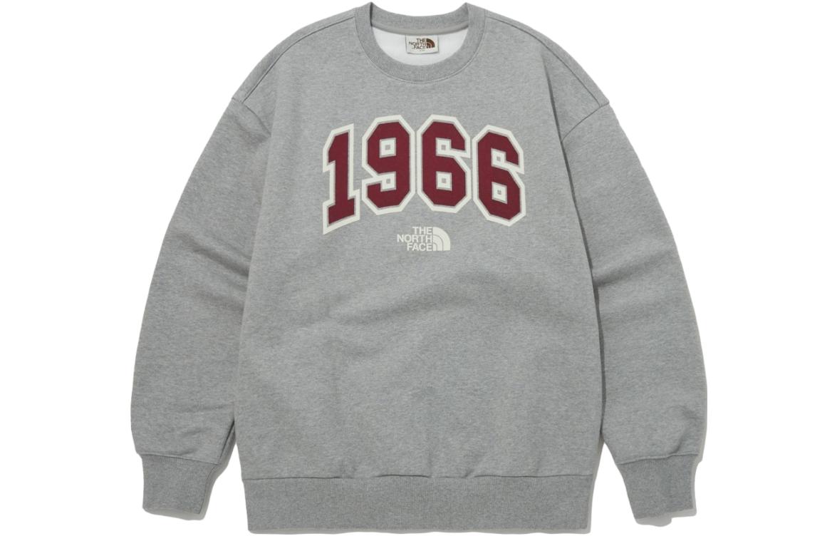 TNF Grey Pullover Crewneck Graphic Sweatshirt NM5MP51L