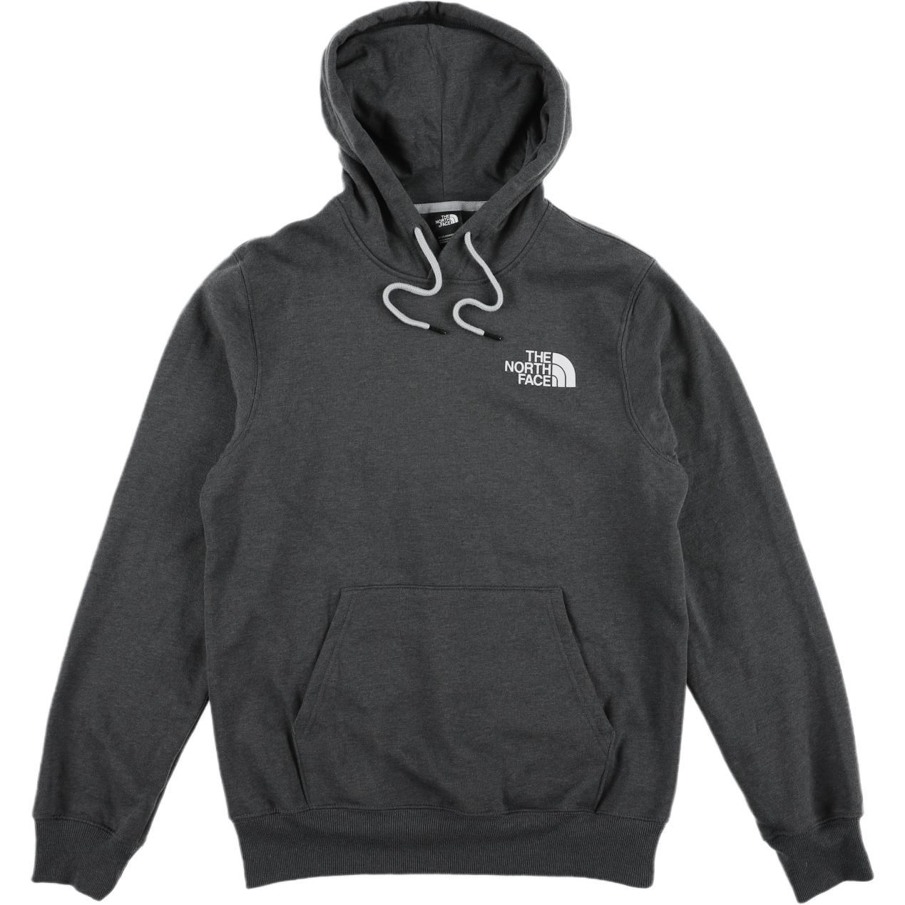 TNF Grey Pullover Hoodie with Logo Print NF0A7R9H-DYZ