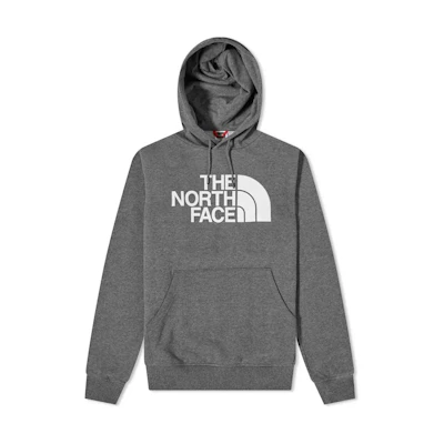 TNF Grey Pullover Hoodie with Logo Print NF0A3XYD-DYY