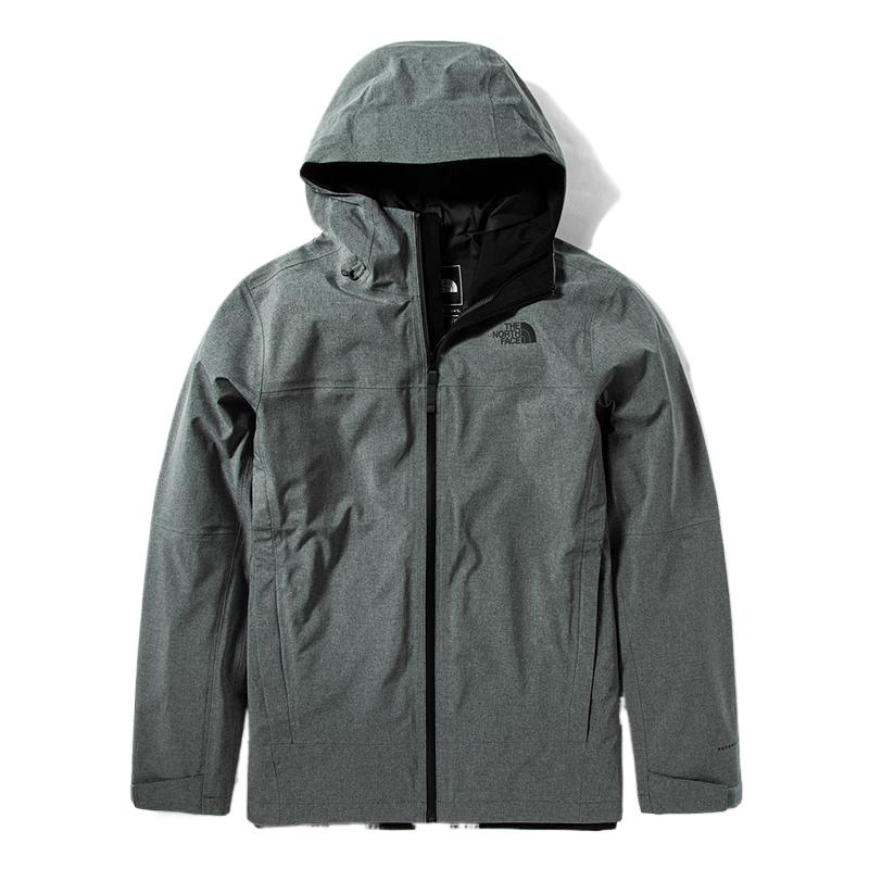 TNF Grey Waterproof Quick-Dry Hooded Jacket NF0A4N9R-DYY