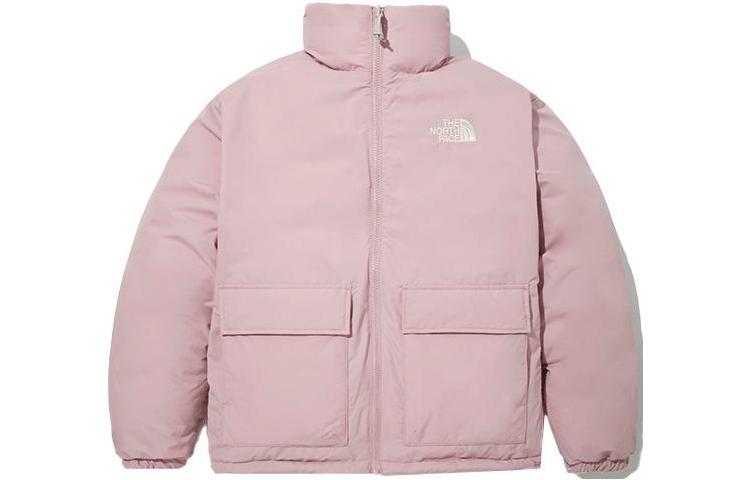 The North Face Grin Hybrid Down Reversible Fleece Jacket Pink Unisex Winter Coat. NJ1DM58L