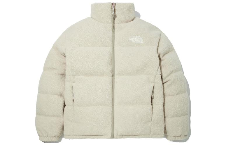 Shop The North Face Grin Hybrid Down Reversible Fleece Jacket Pink Unisex Winter Coat. NJ1DM58L