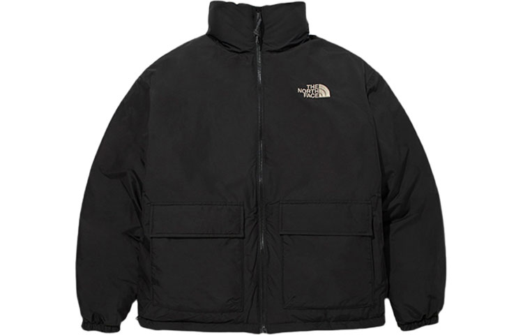 THE NORTH FACE Grin Hybrid Reversible Fleece Down Jacket Khaki Unisex NJ1DM58J 圖 4