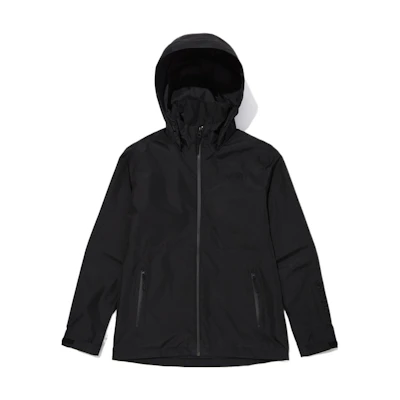 TNF GTX Explorer Logo Black Hooded Zip Jacket NJ2GN01A
