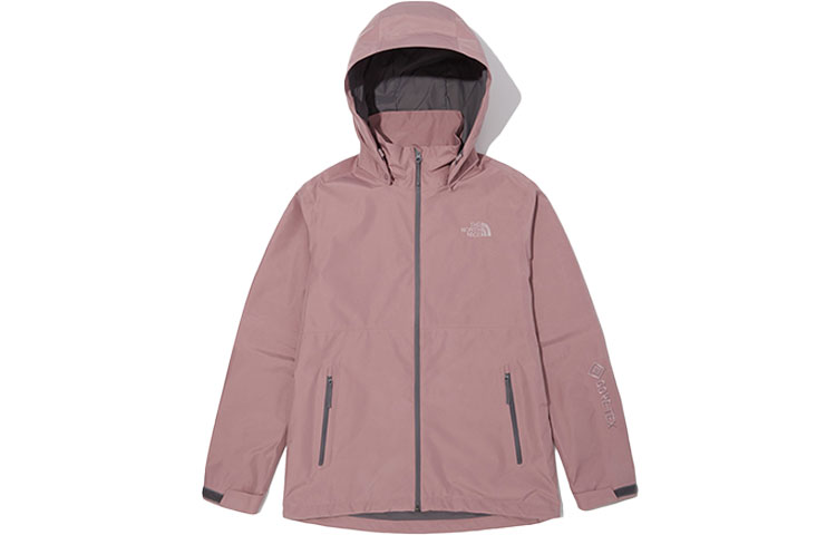 TNF GTX Explorer Logo Pink Zip Hoodie Jacket Unisex NJ2GN01C