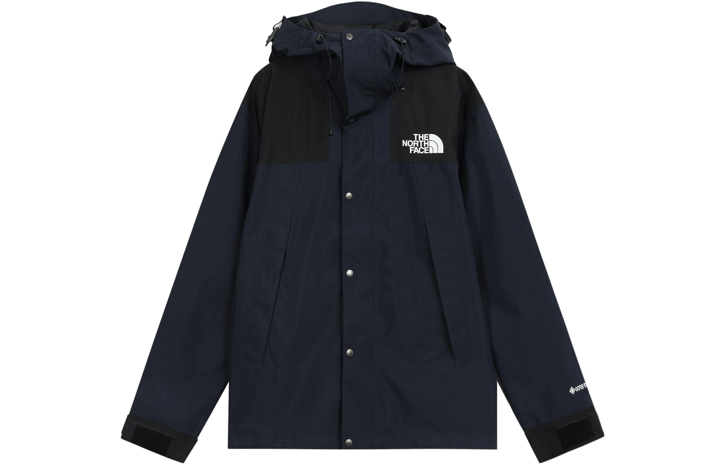 TNF GTX GTX Logo Embroidered Windbreaker Navy Unisex Jacket NI2GN02B