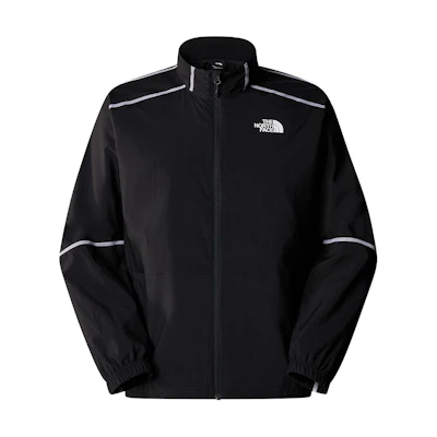 TNF Hakuun Wind Jacket Black - Vintage Logo Windproof Sportswear NF0A883U-JK3