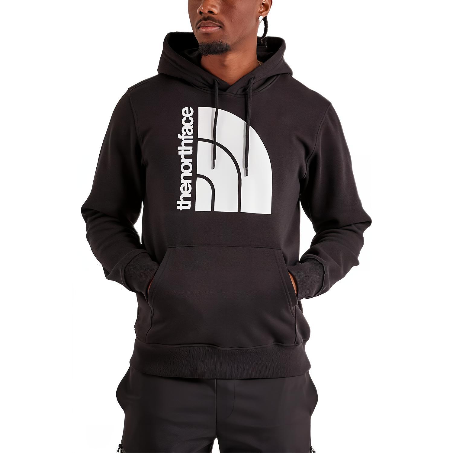 TNF Half-Dome Logo Hoodie Black Adjustable Drawstring NF0A811M-KX7 圖 2