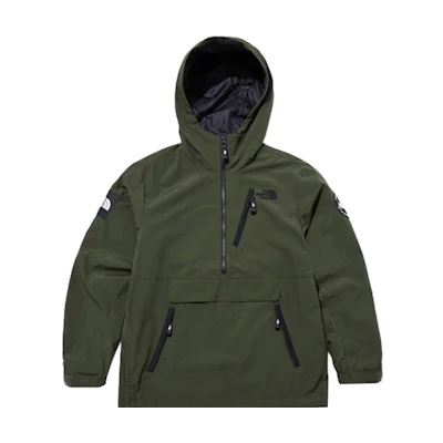 TNF Half-Zip Hoodie Jacket Green - Unisex Casual Outerwear NA4HL51J