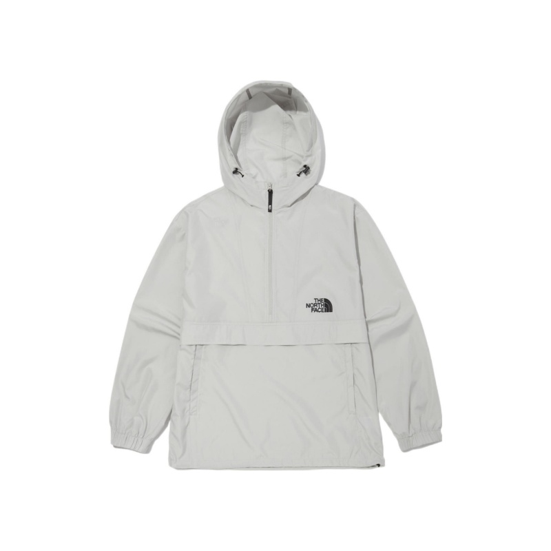 TNF Half-Zip Hoodie Jacket in Solid Gray NA3BN14A