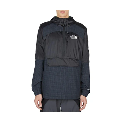 TNF Half-Zip Hoodie Jacket with Logo Embroidery - Blue NF0A7X3H-UV5