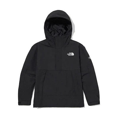 TNF Half-Zip Pullover Hoodie Jacket Black Casual Fall Style NA4HM02K