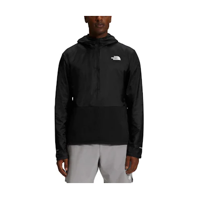 TNF Half-Zip Pullover Hoodie Jacket Black Simple Logo NF0A7UW2-JK3