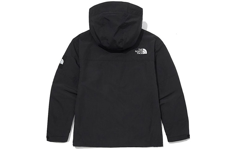 Lookbook The North Face 半拉鏈連帽外套 黑色 休閒秋季款式 NA4HM02K